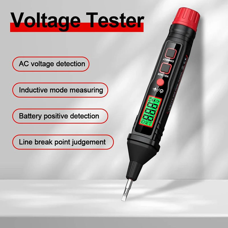 Electrician Special Voltage Measuring Pen with LCD Display