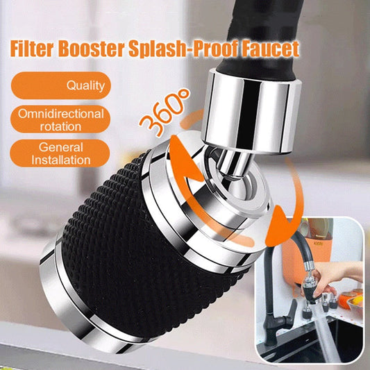 🔥360-Degree Swivel Splash-Proof Faucet Aerator