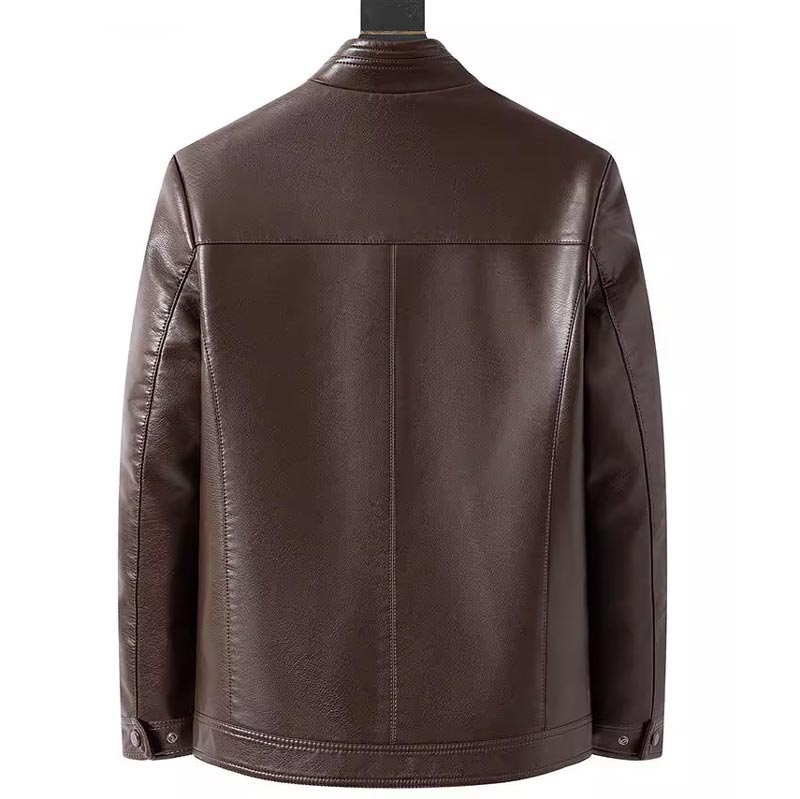 ❄️Winter Specials 58% off❄️Men’s Warm Plush Lining Leather Jacket