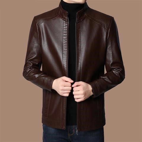 ❄️Winter Specials 58% off❄️Men’s Warm Plush Lining Leather Jacket