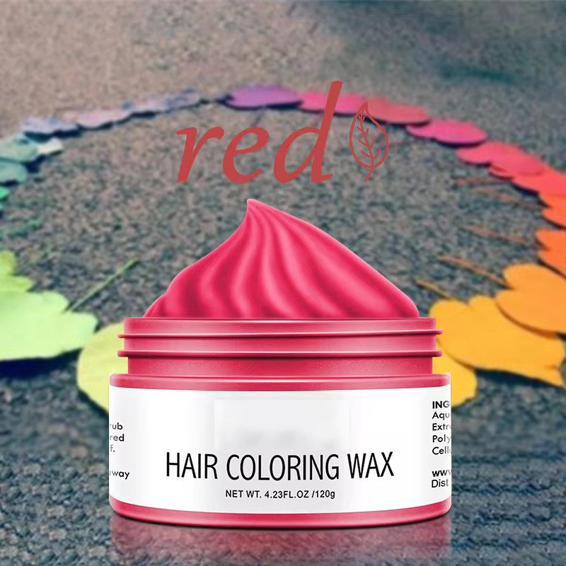 🖤🥳Black Friday Sale 🖤🥳Color Hair Wax - Instantly Natural Hair Color, Natural Ingredients and Washable