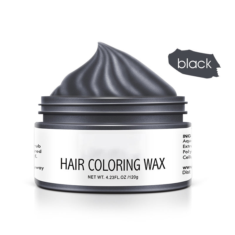 🖤🥳Black Friday Sale 🖤🥳Color Hair Wax - Instantly Natural Hair Color, Natural Ingredients and Washable