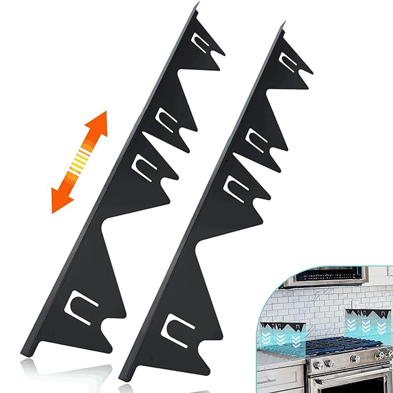 🔥2024 Kitchen Hot Sale🔥Stainless Steel Adjustable Retractable Stove Gap Covers