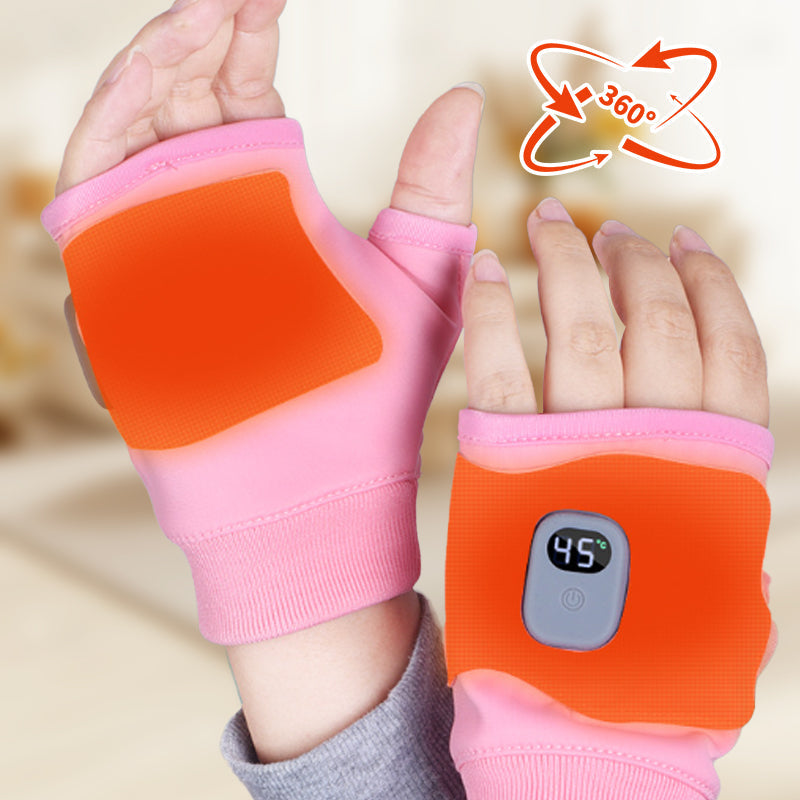 Smart Thermostatic Heated Fingerless Gloves