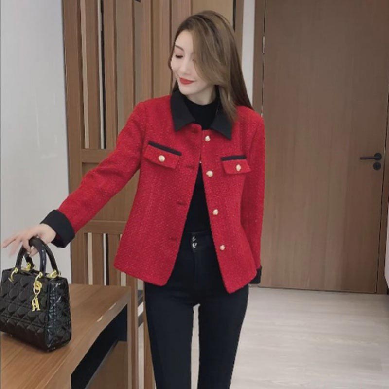 Fashionable and Elegant Short Tweed Jacket