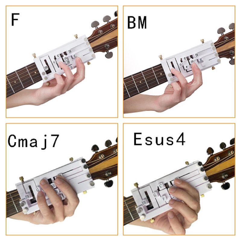 Guitar One-key Chord Helper