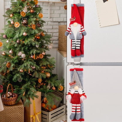 🎅Christmas Sale 49% OFF🎁Christmas Refrigerator Handle Covers Set