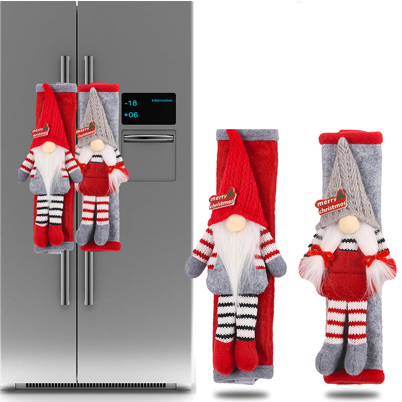 🎅Christmas Sale 49% OFF🎁Christmas Refrigerator Handle Covers Set