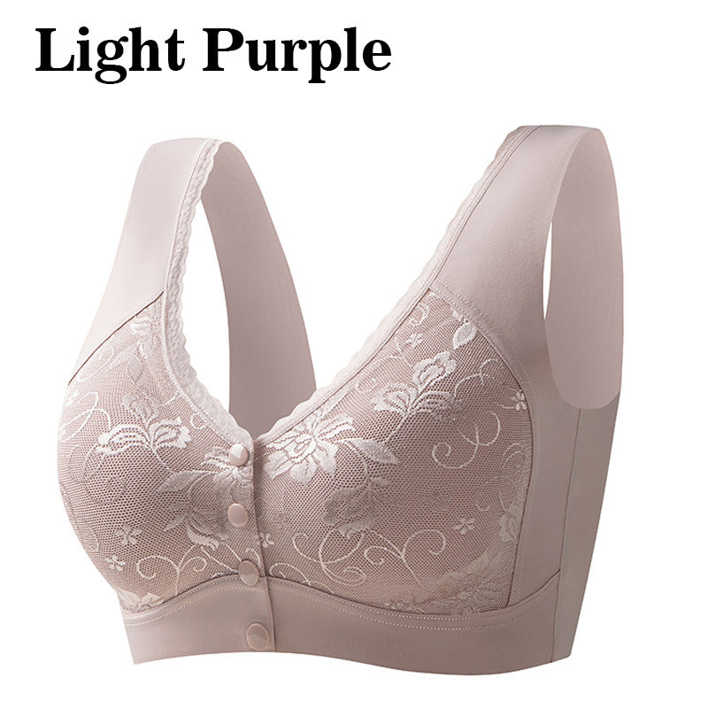 🎅Christmas Specials 50% OFF🎁Women's Comfortable Front-Closure Wire-Free Seamless Bra