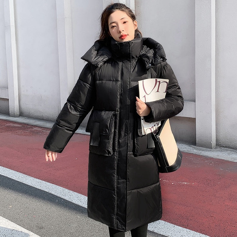 ❄️Winter Specials❄️ Women's Mid-Length Warm Windproof Quilted Puffer Coat