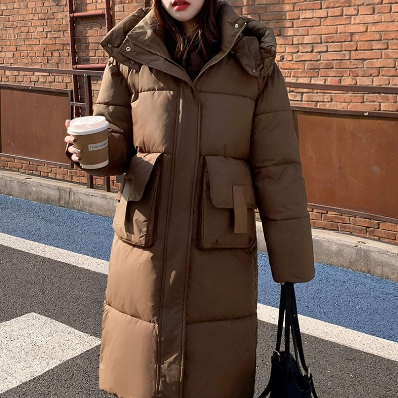 ❄️Winter Specials❄️ Women's Mid-Length Warm Windproof Quilted Puffer Coat