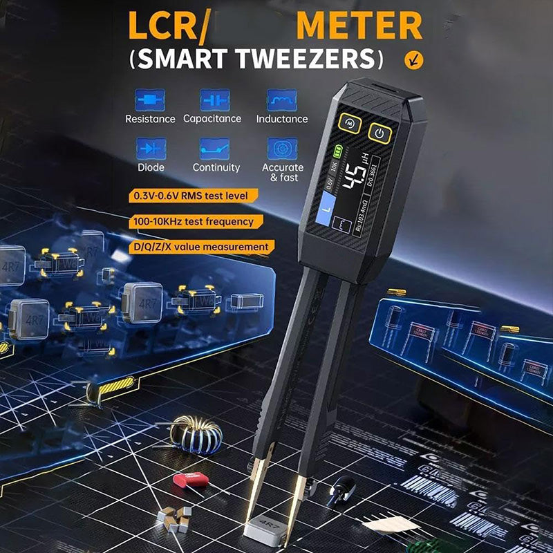 🎅Christmas Pre-sale - Smart Digital LCR Meter Tweezer Tester