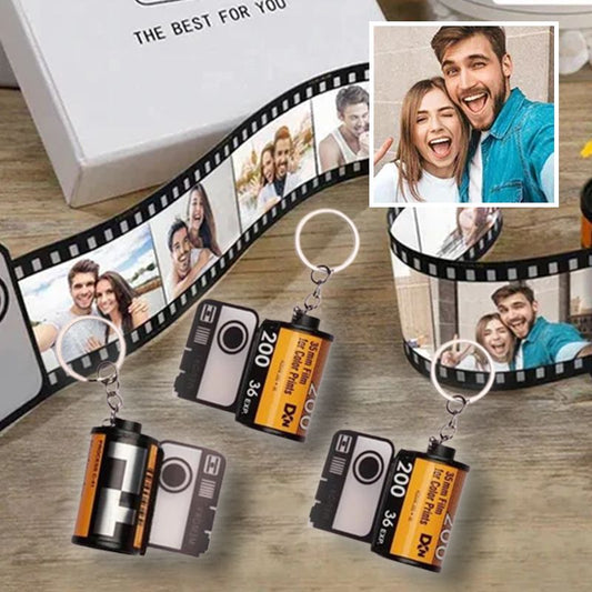 🎁Best Christmas gift ever🎉Custom Film Roll Key Ring