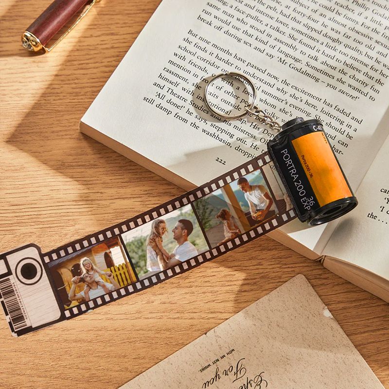 🎁Best Christmas gift ever🎉Custom Film Roll Key Ring