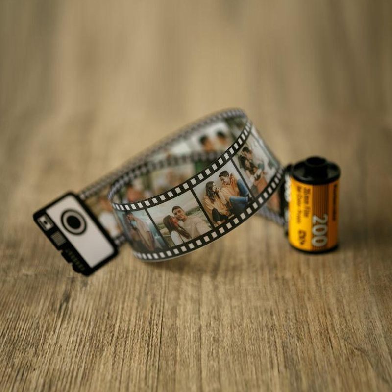 🎁Best Christmas gift ever🎉Custom Film Roll Key Ring