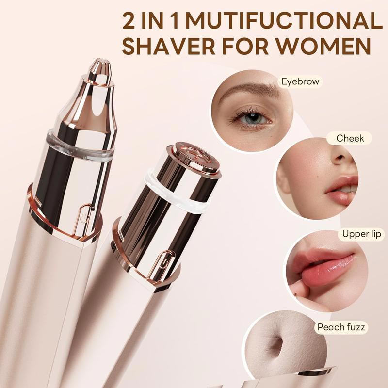 2-in-1 Facial Hair Remover & Eyebrow Trimmer