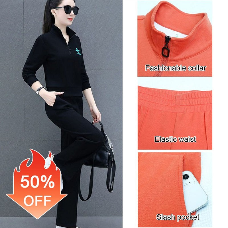 🎉New product launch💐 – Women’s loose slimming casual two-piece sportswear set (50% OFF)