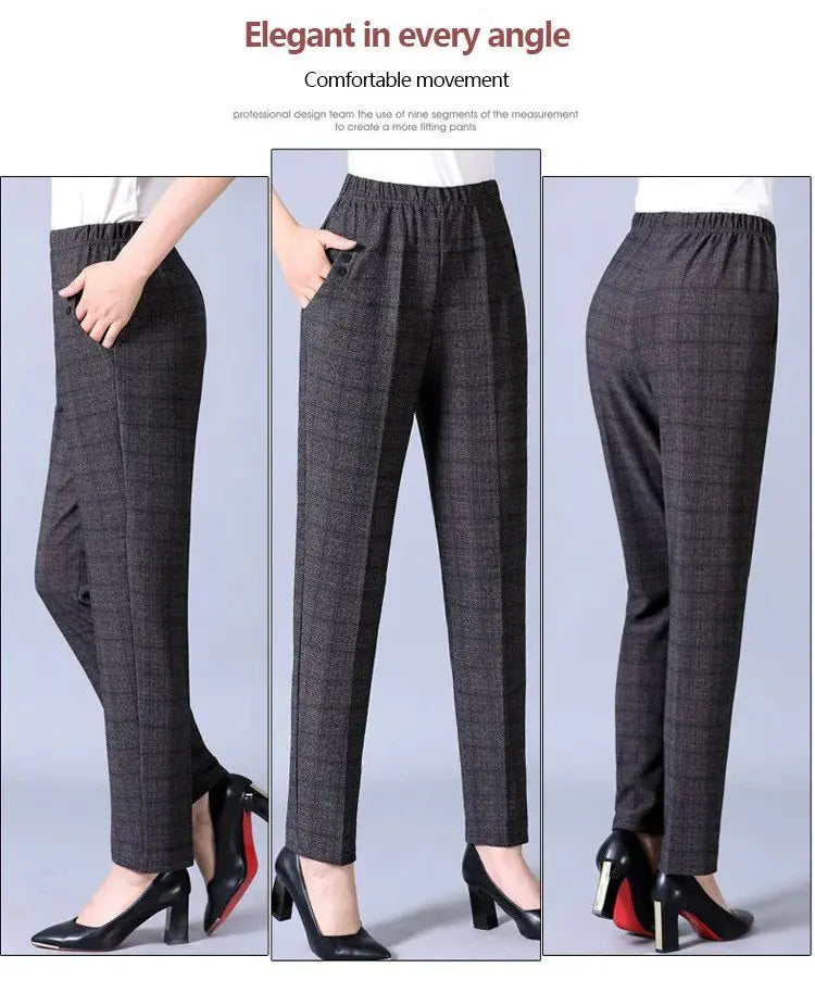 Women’s Stylish Plush Straight-leg Pants