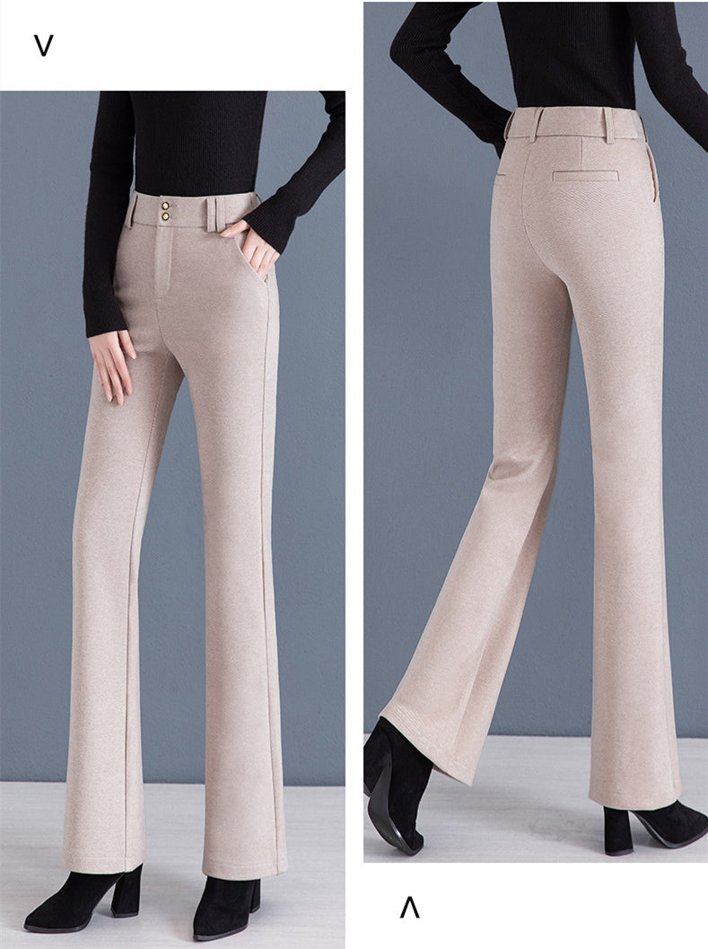 🔥HOT SALE🔥Women's Elegant High Waist Solid Flare Pants(43%OFF)