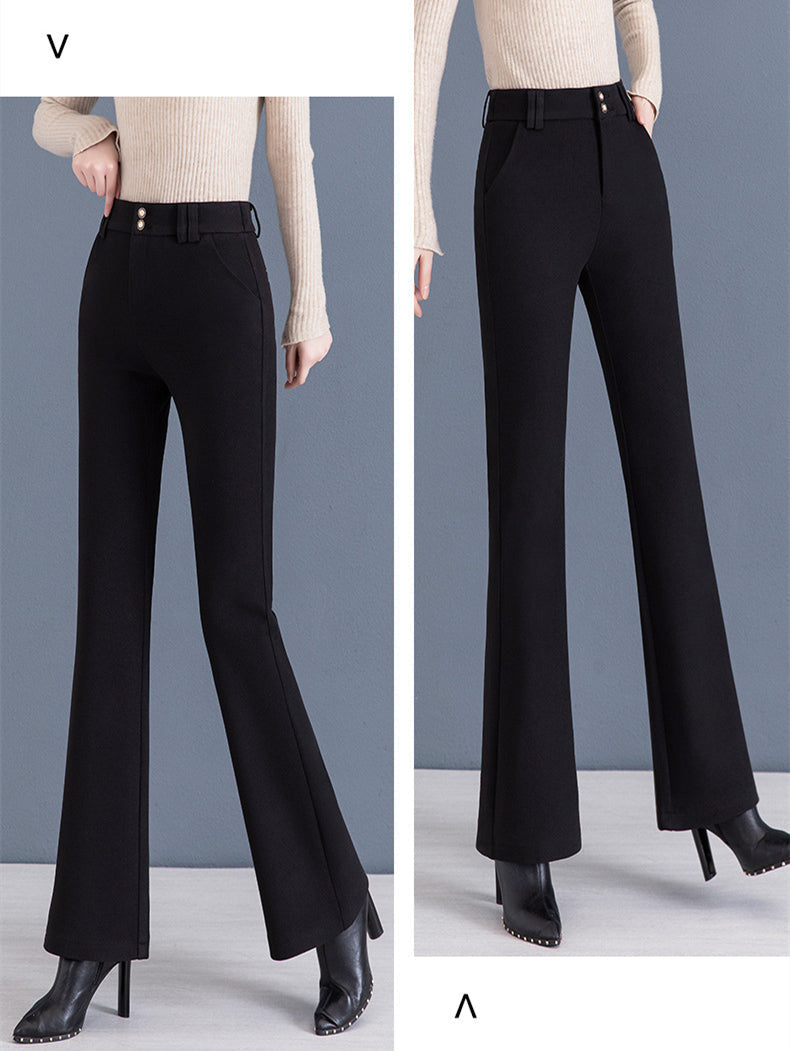 🔥HOT SALE🔥Women's Elegant High Waist Solid Flare Pants(43%OFF)