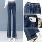 Women's High Waisted Stretchy Bell Bottom Jeans