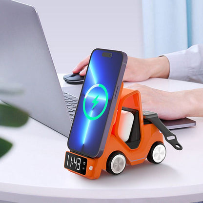5-in-1 Car Shape Fast Wireless Charger Stand