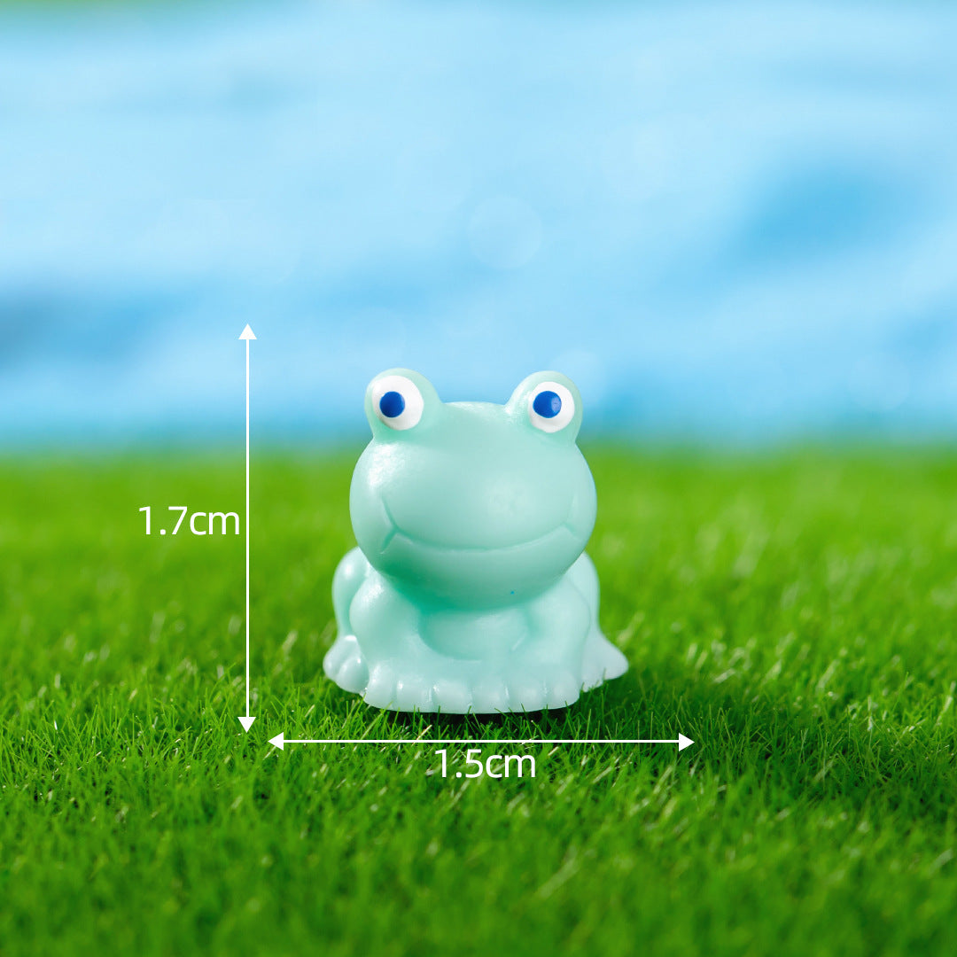 50 Pcs Resin Mini Frogs Figurine