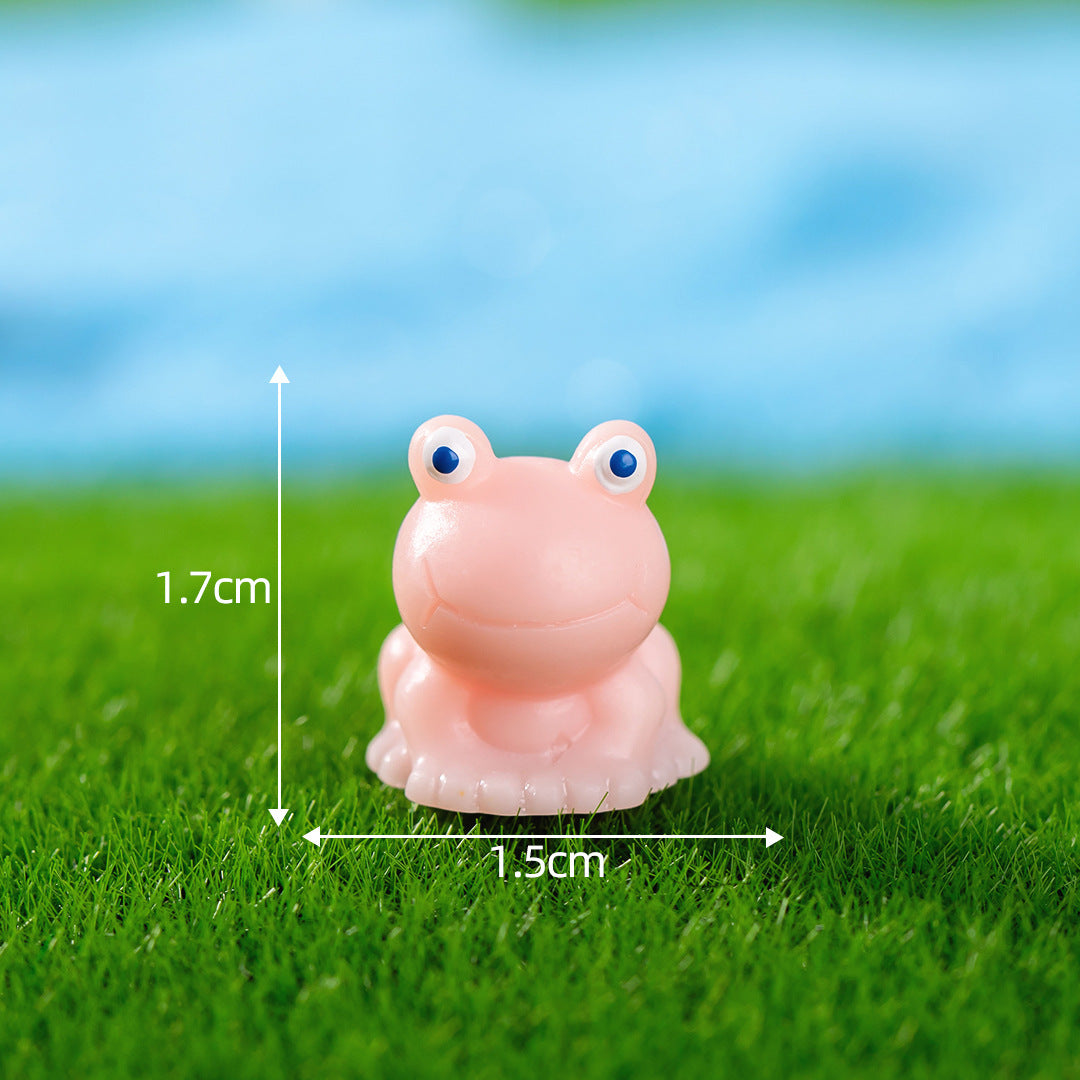 50 Pcs Resin Mini Frogs Figurine