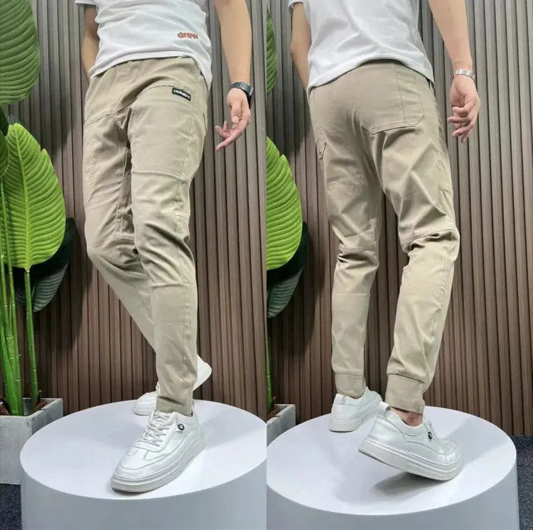 🔥Last Day 49% OFF-Men's High Stretch Multi-pocket Skinny Cargo Pants👖