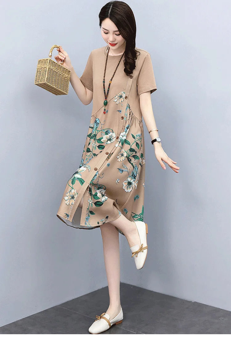 🔥NEW YEAR SALE 48% OFF🔥High-end Cotton and Linen Dress