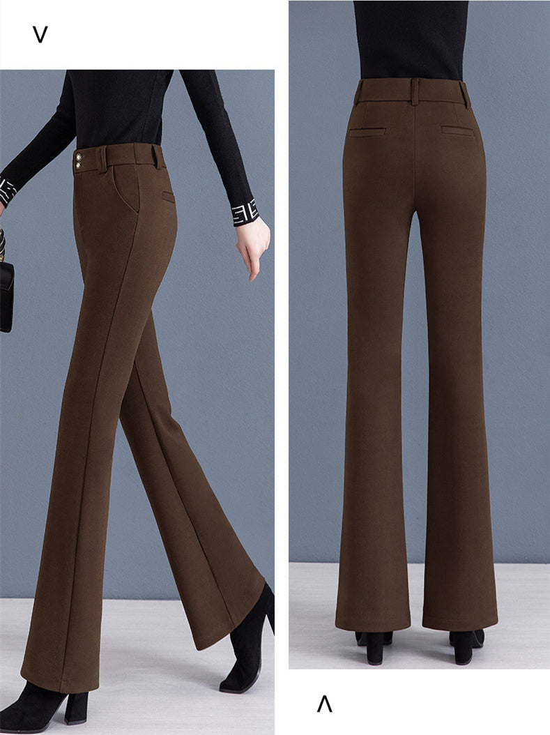 🔥HOT SALE🔥Women's Elegant High Waist Solid Flare Pants(43%OFF)