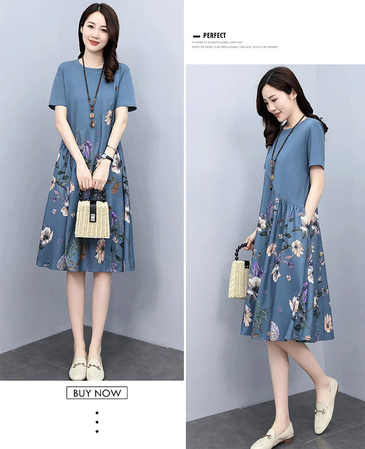 🔥NEW YEAR SALE 48% OFF🔥High-end Cotton and Linen Dress