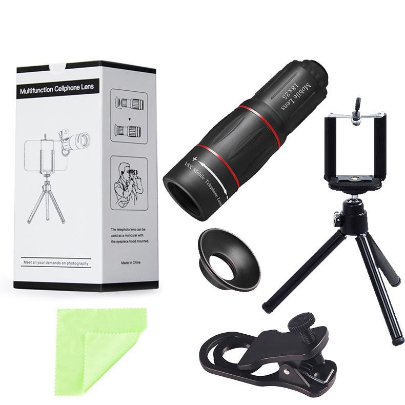 Telephoto Lens Kit with Clip Mount for Smartphones