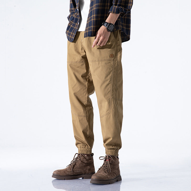 Loose fit casual pants