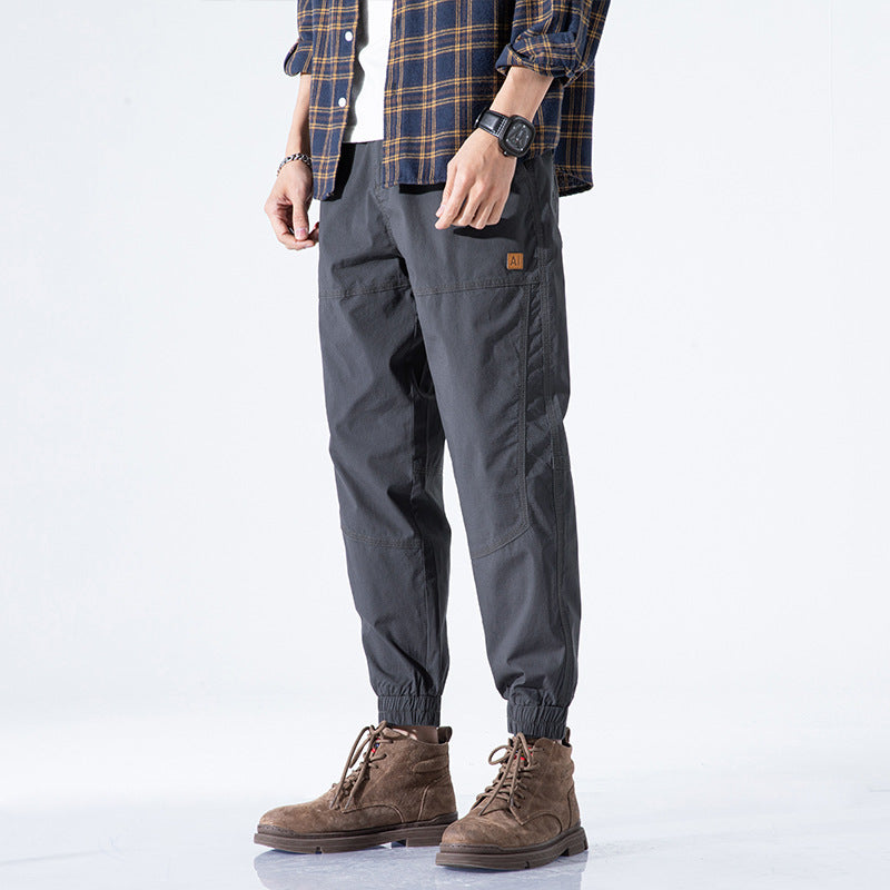 Loose fit casual pants