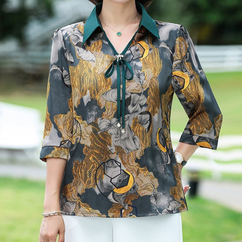 🔥🔥Women's Fashionable  silk shirt🔥🔥