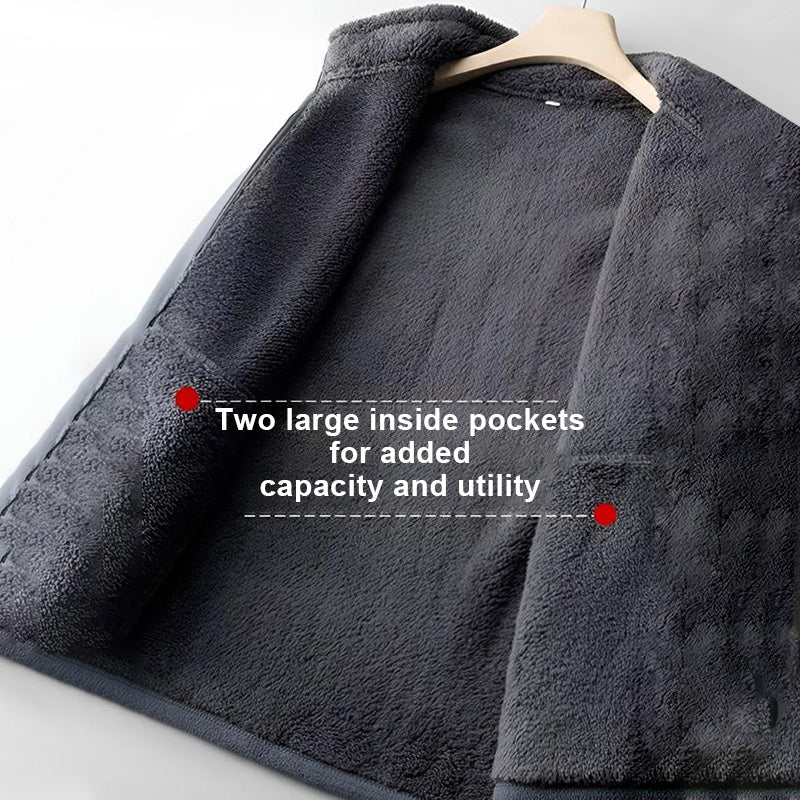 🎅Christmas sale - 50% off 🥳Double-sided Artificial Fleece Lining Jacket