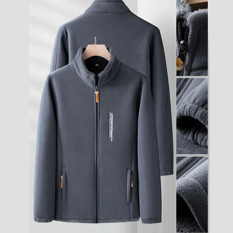 🎅Christmas sale - 50% off 🥳Double-sided Artificial Fleece Lining Jacket