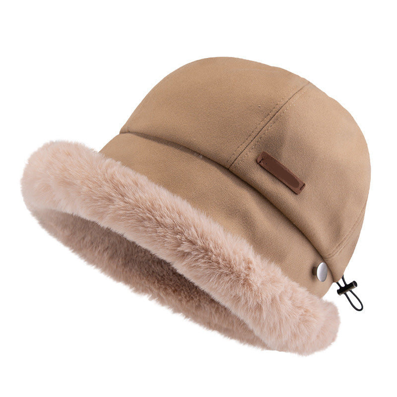 Best Gift for Her - Women's Fashion Coldproof Padded Faux Fur Trimmed Fisherman Hat