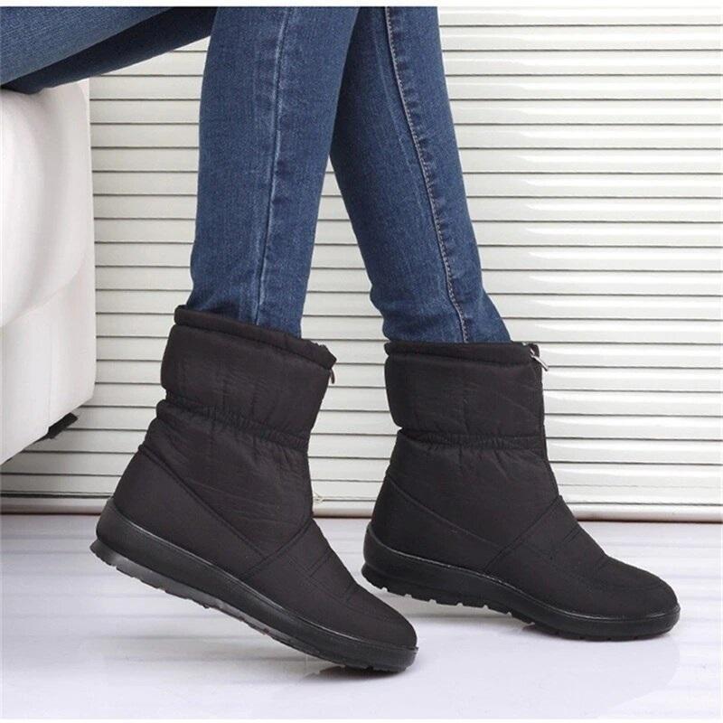 💖🔥🔥Christmas hot sale 50% off  Women's Waterproof Snow Boots（free shipping）