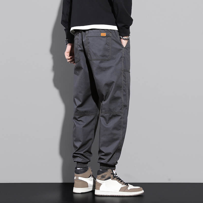 Loose fit casual pants