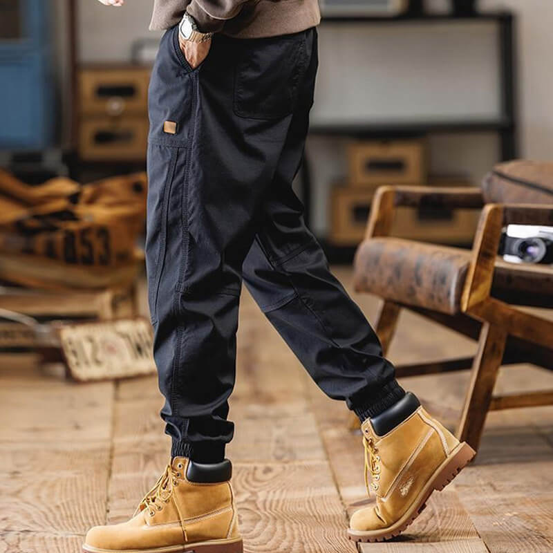 Loose fit casual pants