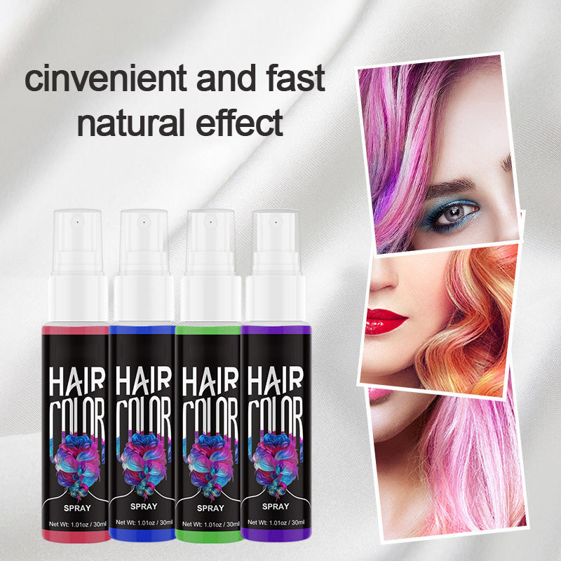 Botanical Temporary Bubble Dye Hair Color Spray