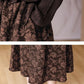 Knit Elastic Waist Midi Dress