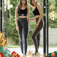 【Gift for the Fitness Enthusiast】Women's Warm Lined Lifting Leggings