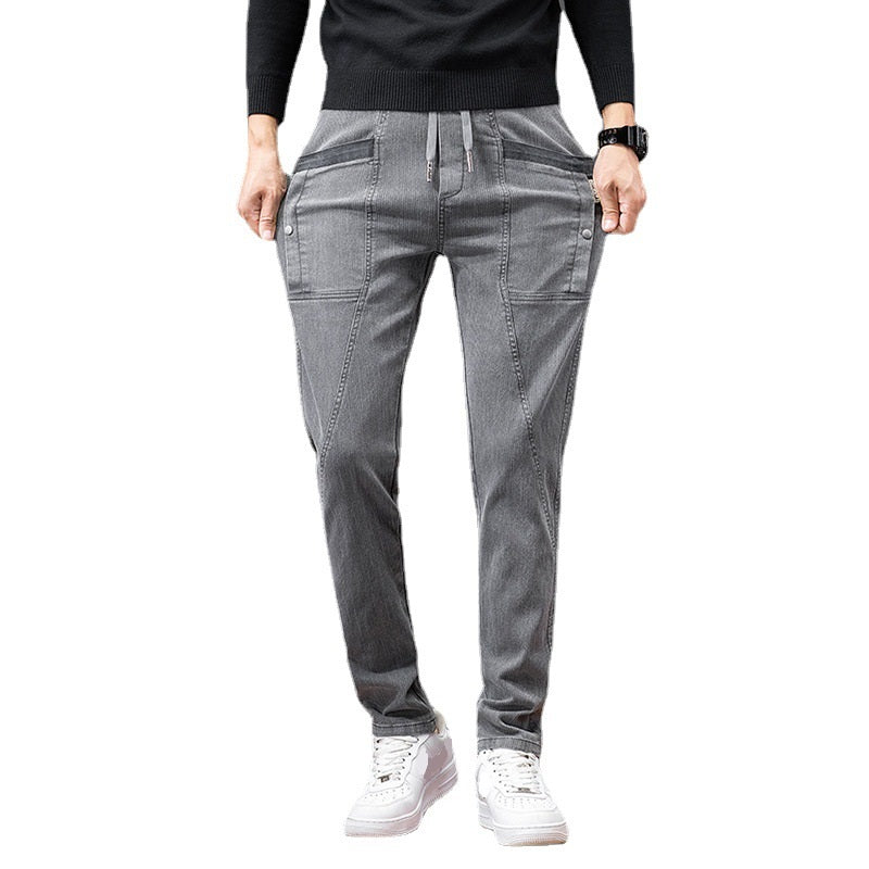 Loose Large Pocket Men's Casual Pants