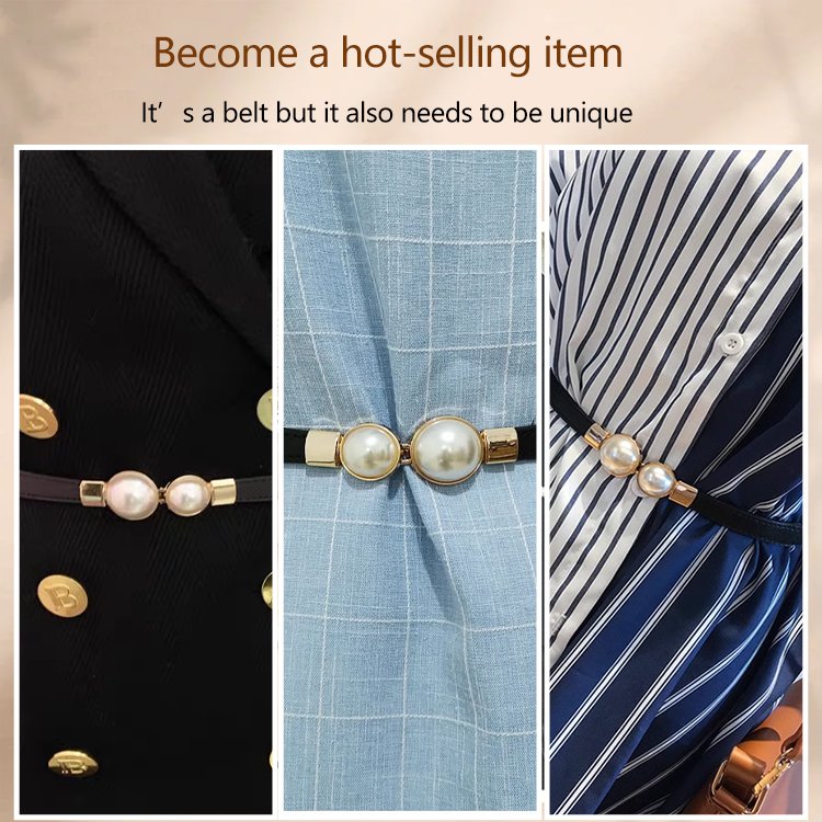 🔥BUY 1 GET 1 FREE🔥Adjustable Pearl Versatile Decorative Belt