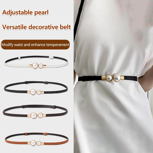 🔥BUY 1 GET 1 FREE🔥Adjustable Pearl Versatile Decorative Belt
