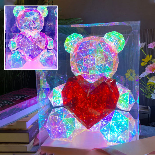 🎅Great Christmas Gift For Her🎁 Colorful Glowing Bear
