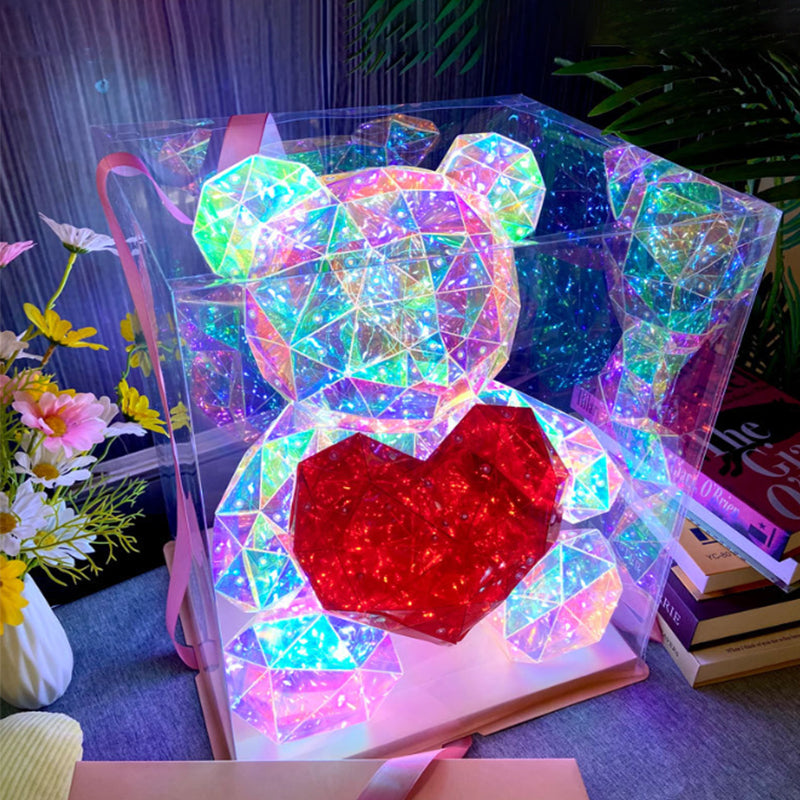 🎅Great Christmas Gift For Her🎁 Colorful Glowing Bear